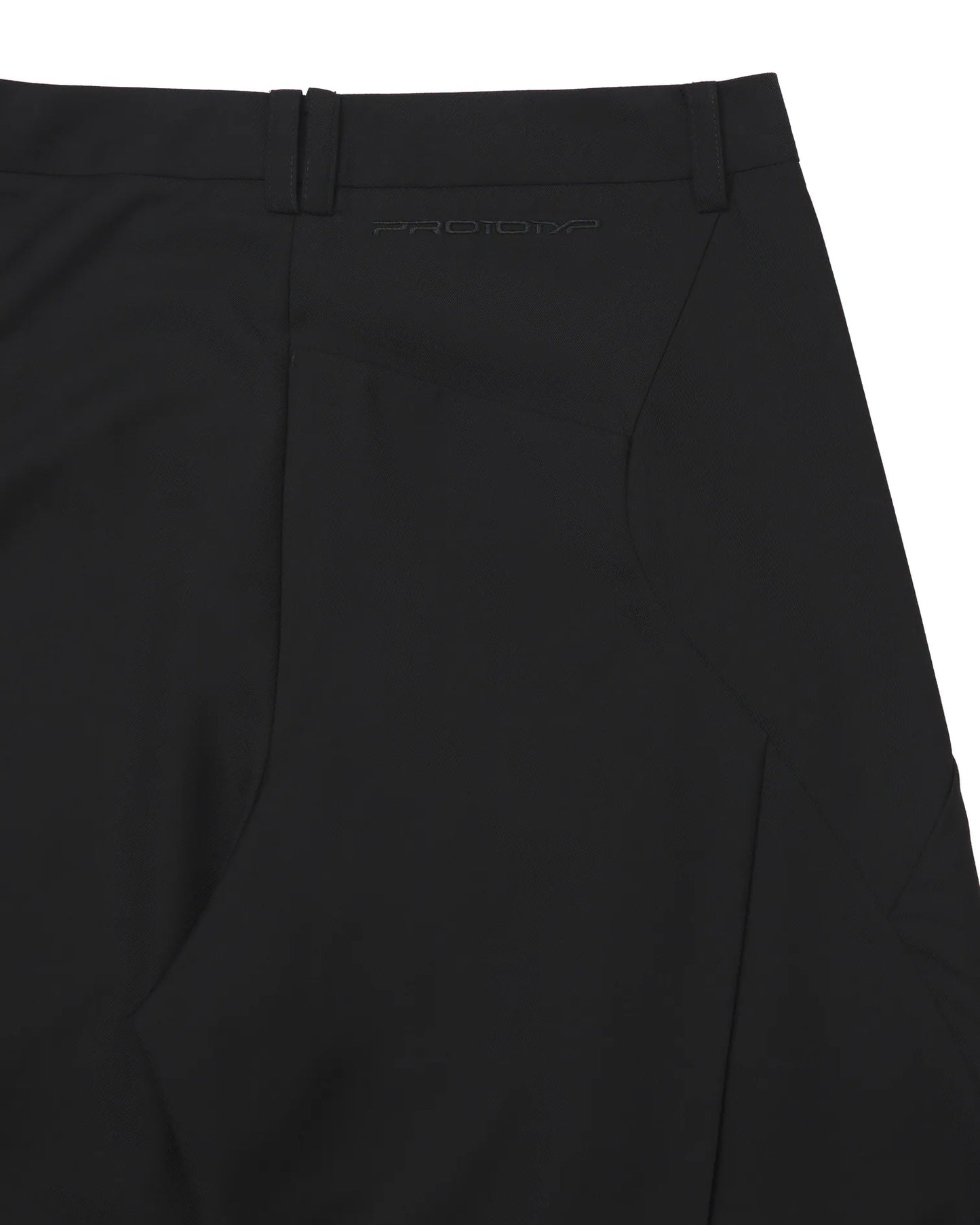 PROTOTYP_PTP-25A-SU-LPT-001 ACCELERATION AXIS Folded Trousers (Black)