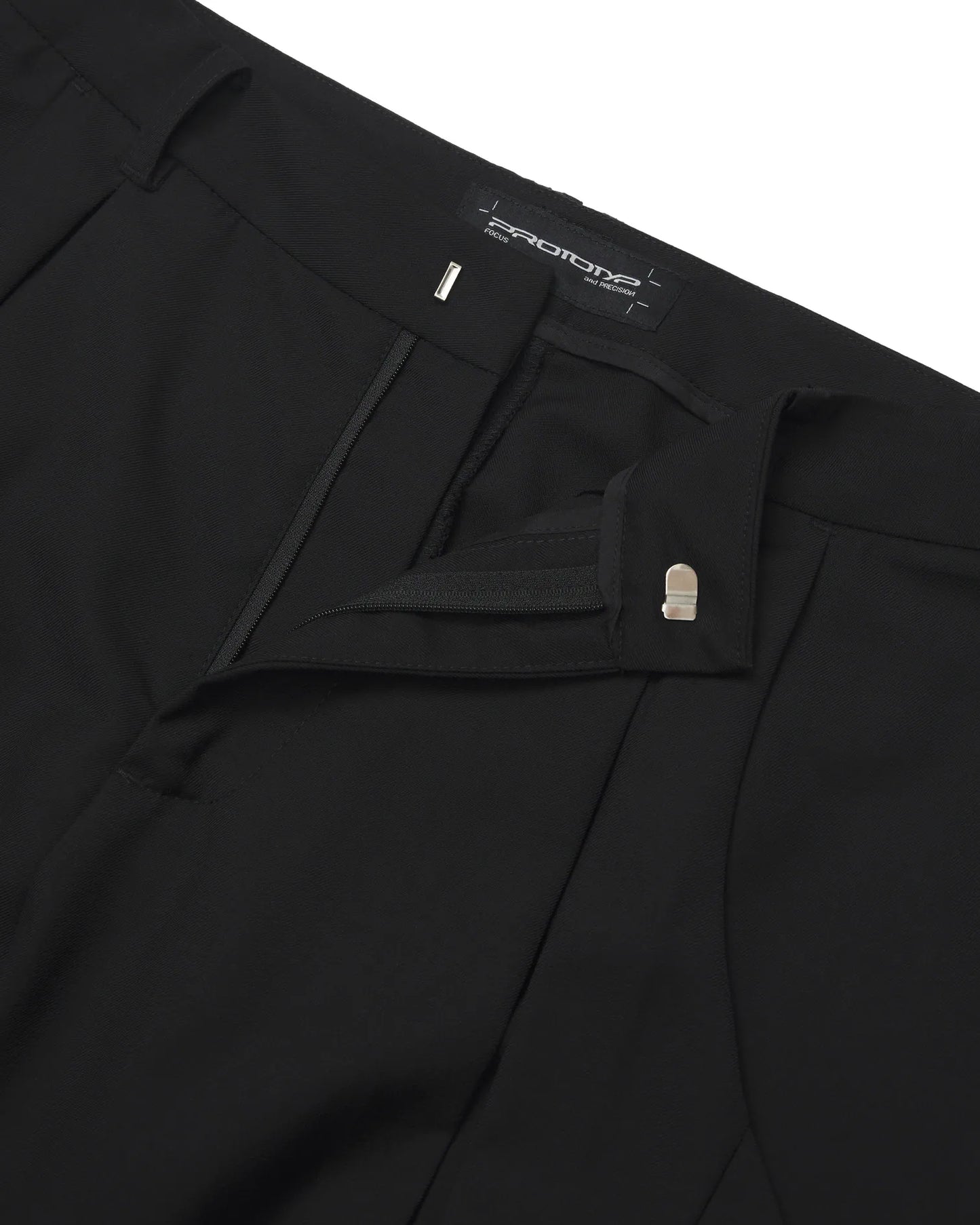 PROTOTYP_PTP-25A-SU-LPT-001 ACCELERATION AXIS Folded Trousers (Black)