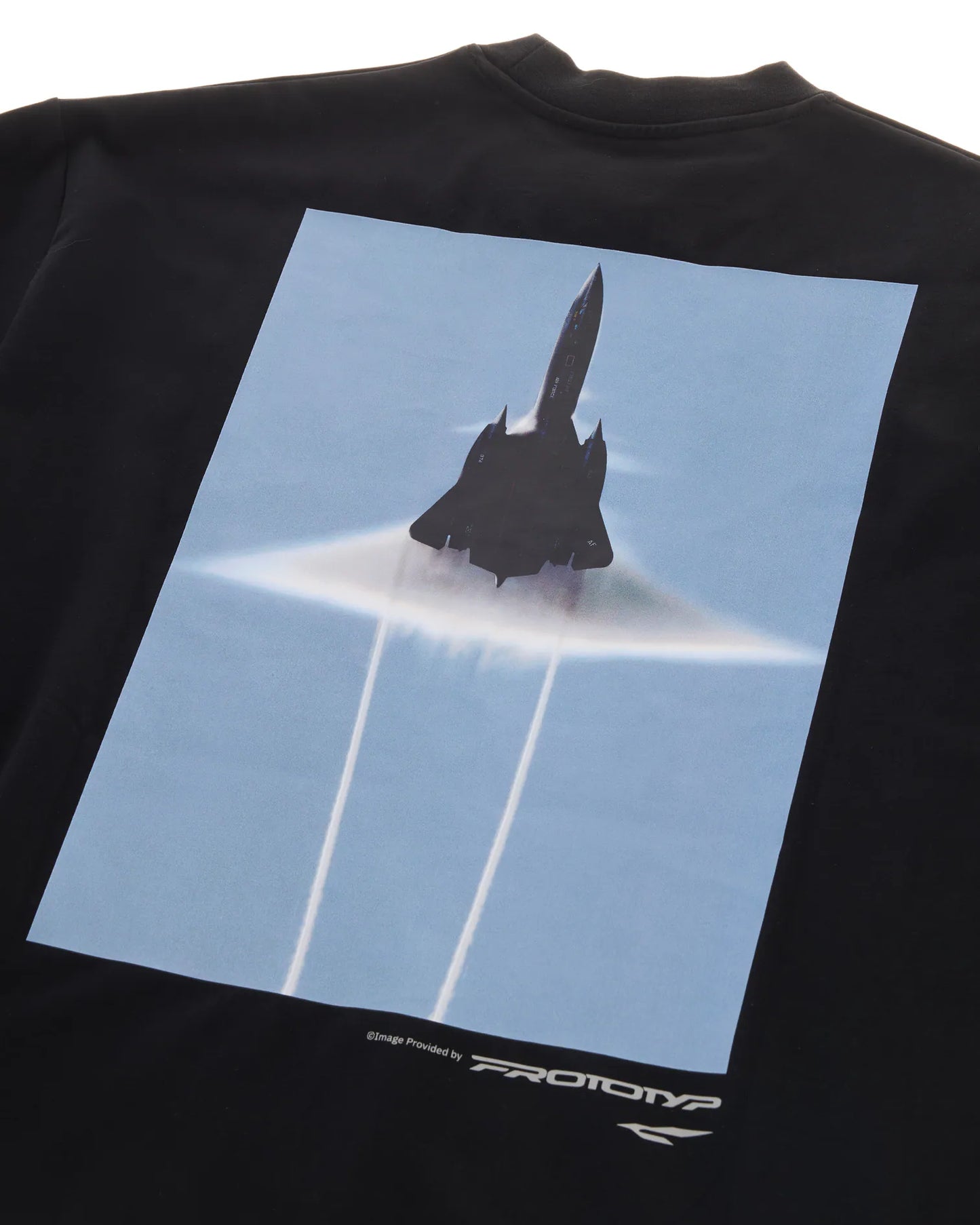 PROTOTYP_PTP-26S-GT-005 SONIC SRF — Sound Barrier Break Tee (Black)
