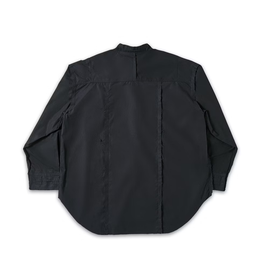 W Song_SHORT MONO SHIRT (Black)