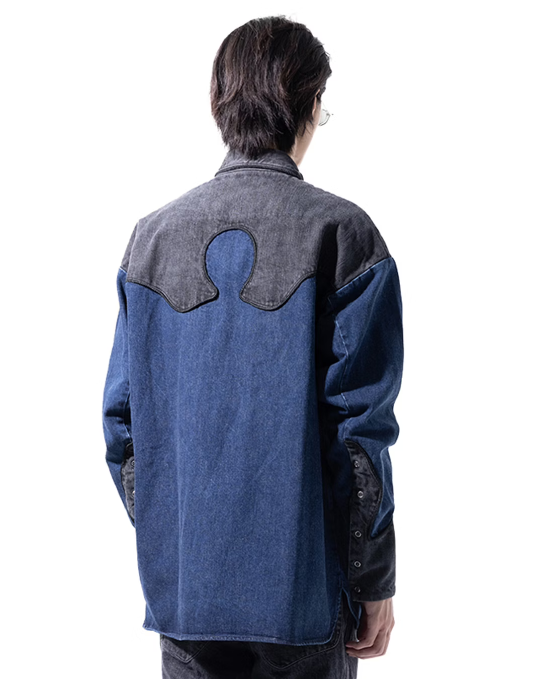 KOZABURO_WESTERN SHIRTS (Indigo)