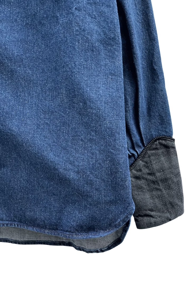 KOZABURO_WESTERN SHIRTS (Indigo)