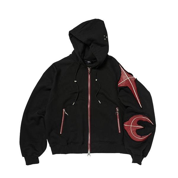 Thug Club_New Rock Zip-Up Hoodie (Black) – TOBIRA STORE