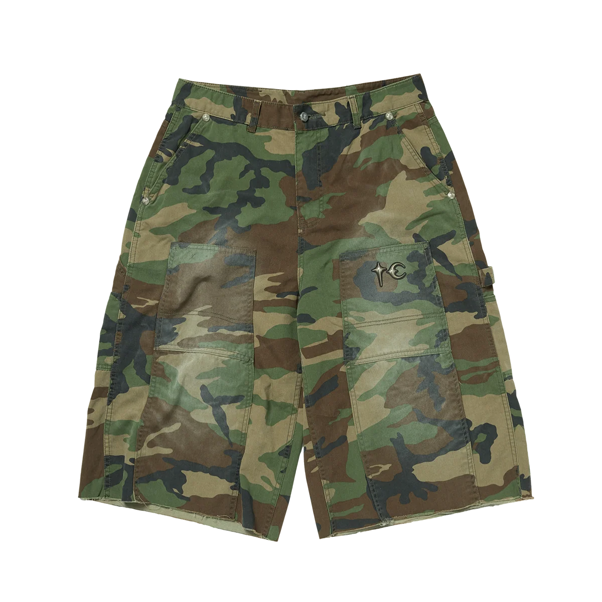 Thug Club_TC Tainted Camo Shorts (Camo)