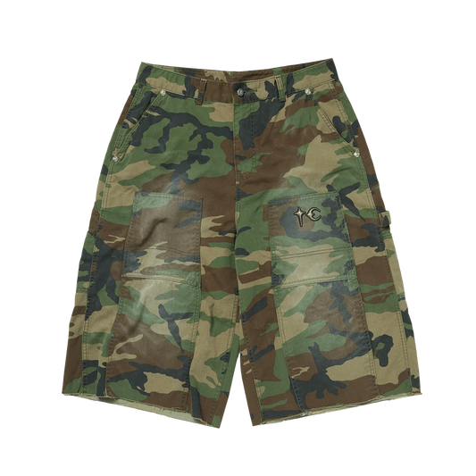 Thug Club_TC Tainted Camo Shorts (Camo)