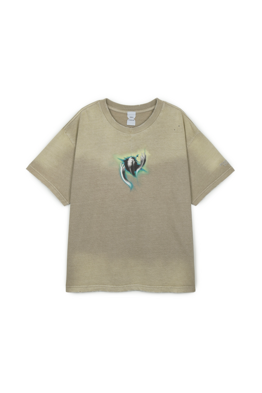 Protocol Index_FK Centerline Dart Washed T-Shirt (Taupe)