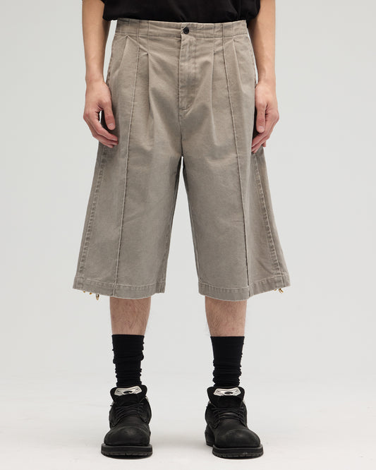VACANT_Washed Slit Pants (Gray)