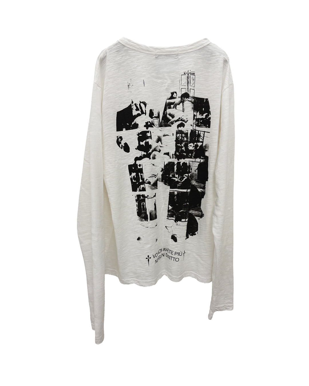 Sunday Off Club_Salò Henley Long Sleeve T-shirt (Off White)