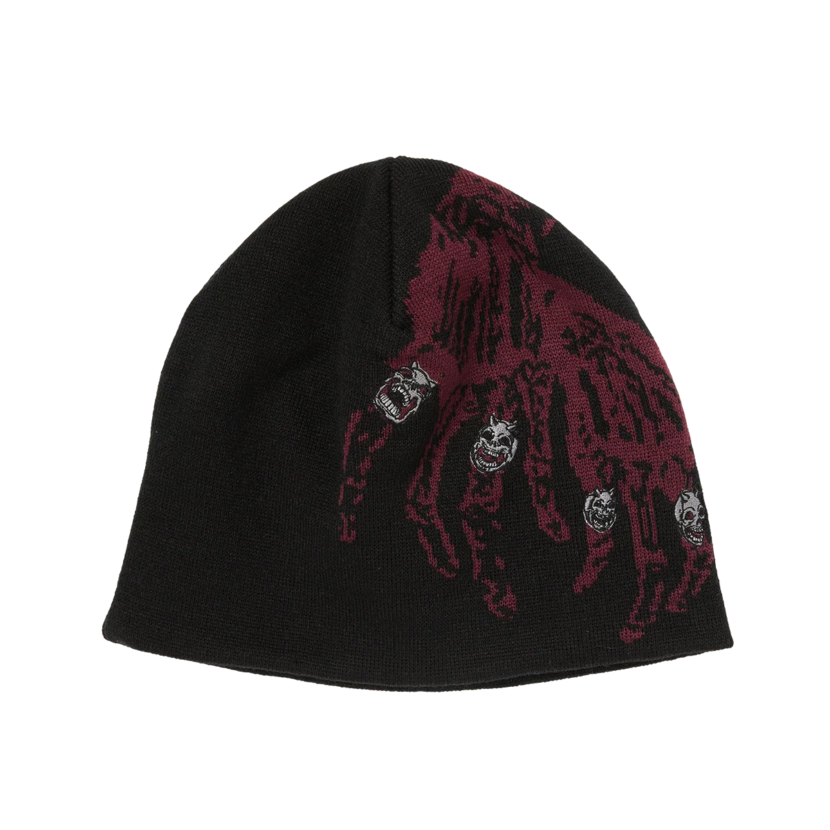 Thug Club_TC Bone Cross Beanie (Black)
