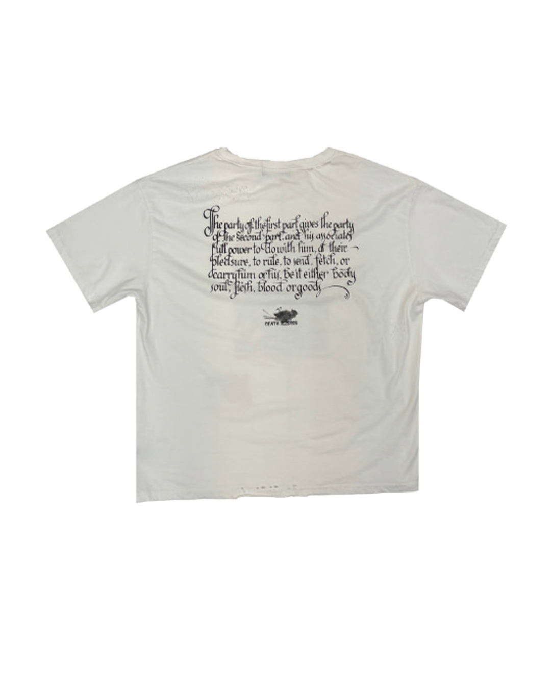 Sunday Off Club_Phantom of the Paradise T-shirt (White)
