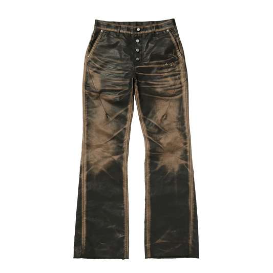 Thug Club_Snake Boot Pants (Washed Black)