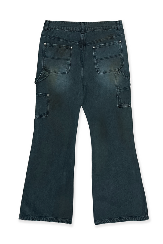 Protocol Index_CARPENTER FLARED PANTS (Black)