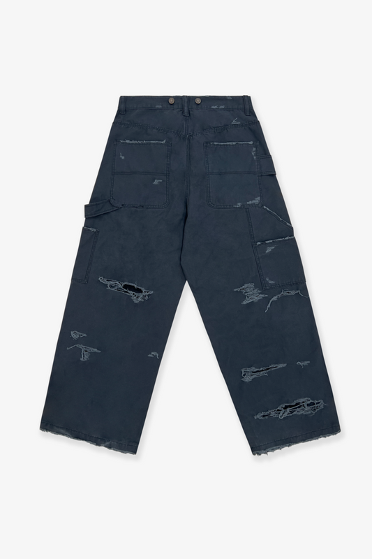 PROJECT G/R_DISTRESSED WORK PANTS