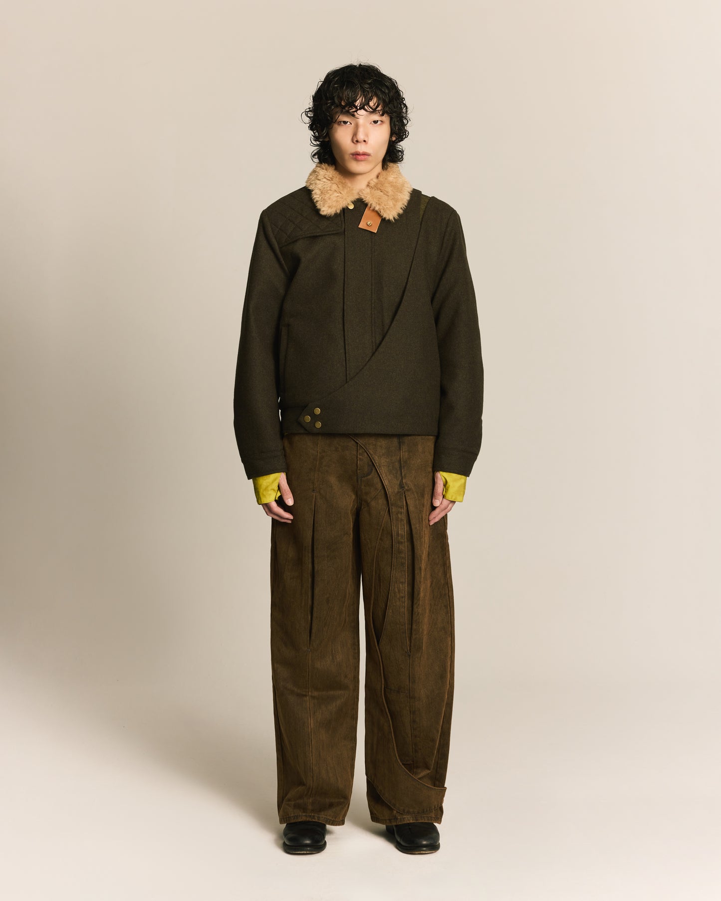 Shalou_SPIRAL HUNTER JACKET (Green)