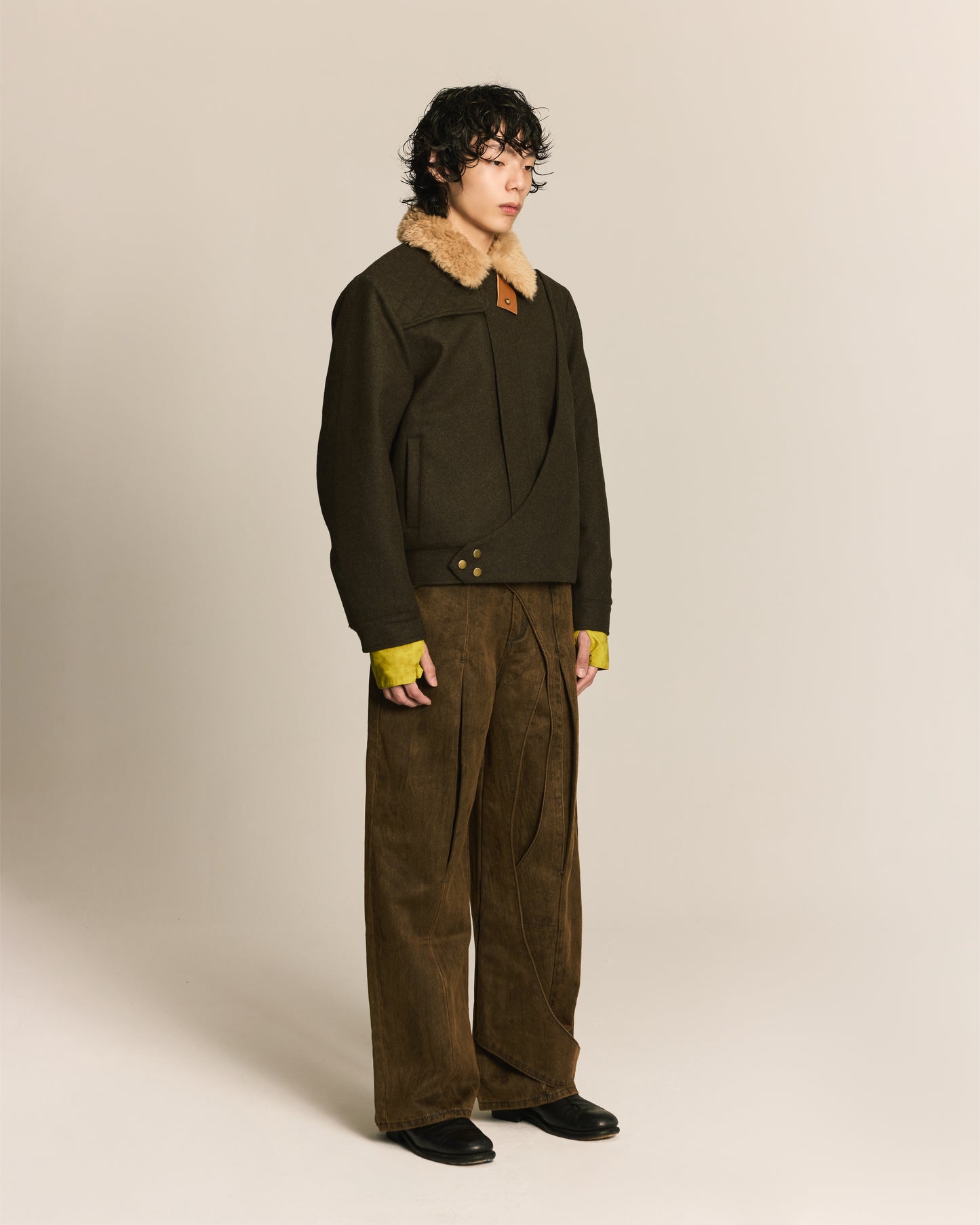 Shalou_SPIRAL HUNTER JACKET (Green)