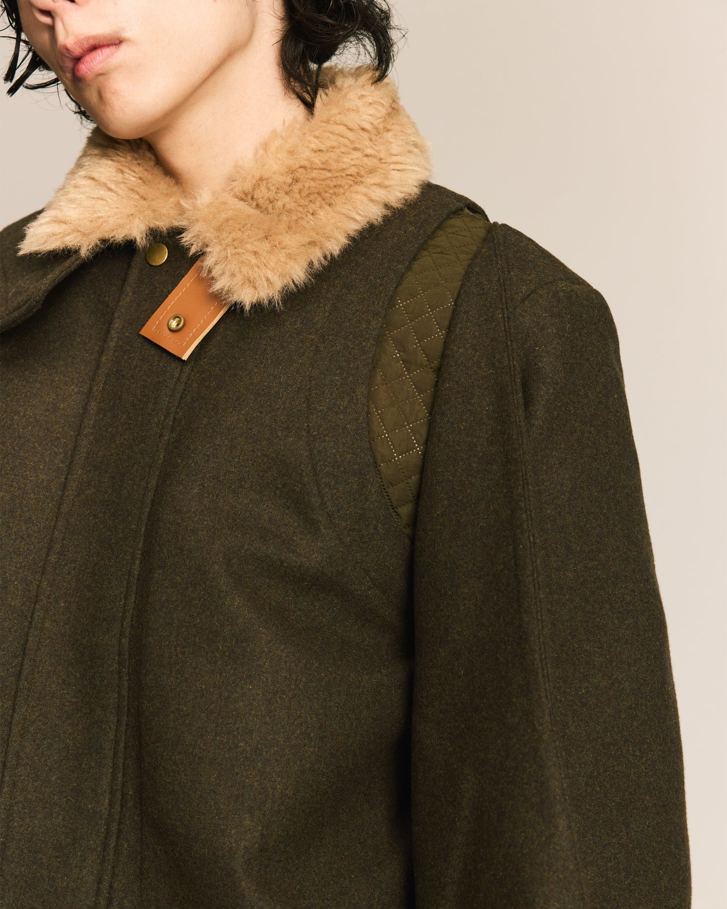 Shalou_SPIRAL HUNTER JACKET (Green)