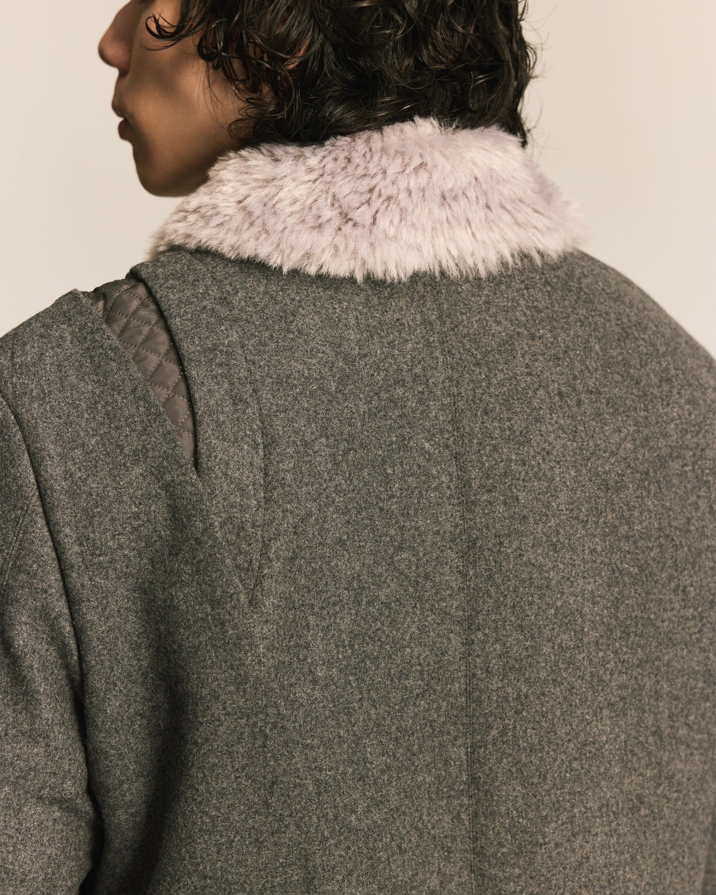 Shalou_SPIRAL HUNTER JACKET (Gray)