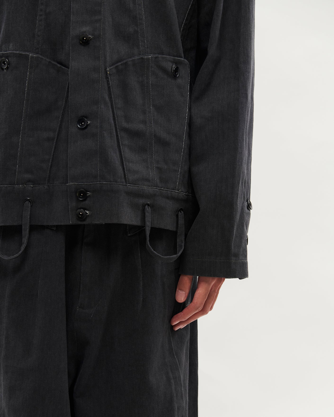 VACANT_ Denim Jacket (Black)