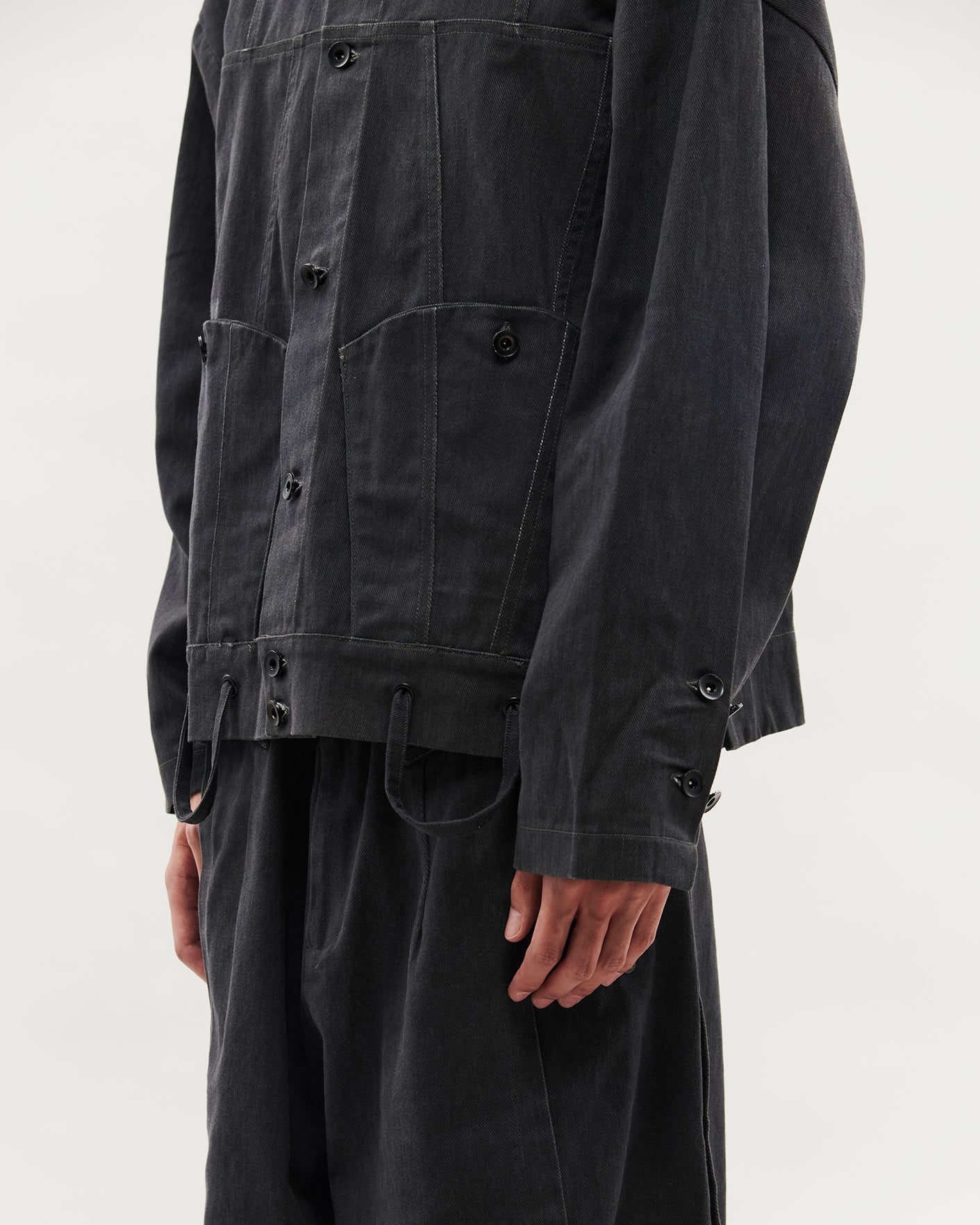 VACANT_ Denim Jacket (Black)