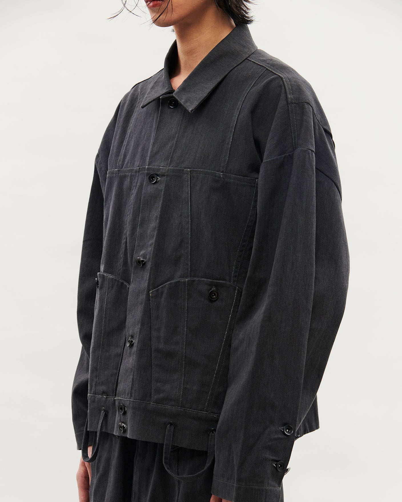VACANT_ Denim Jacket (Black)