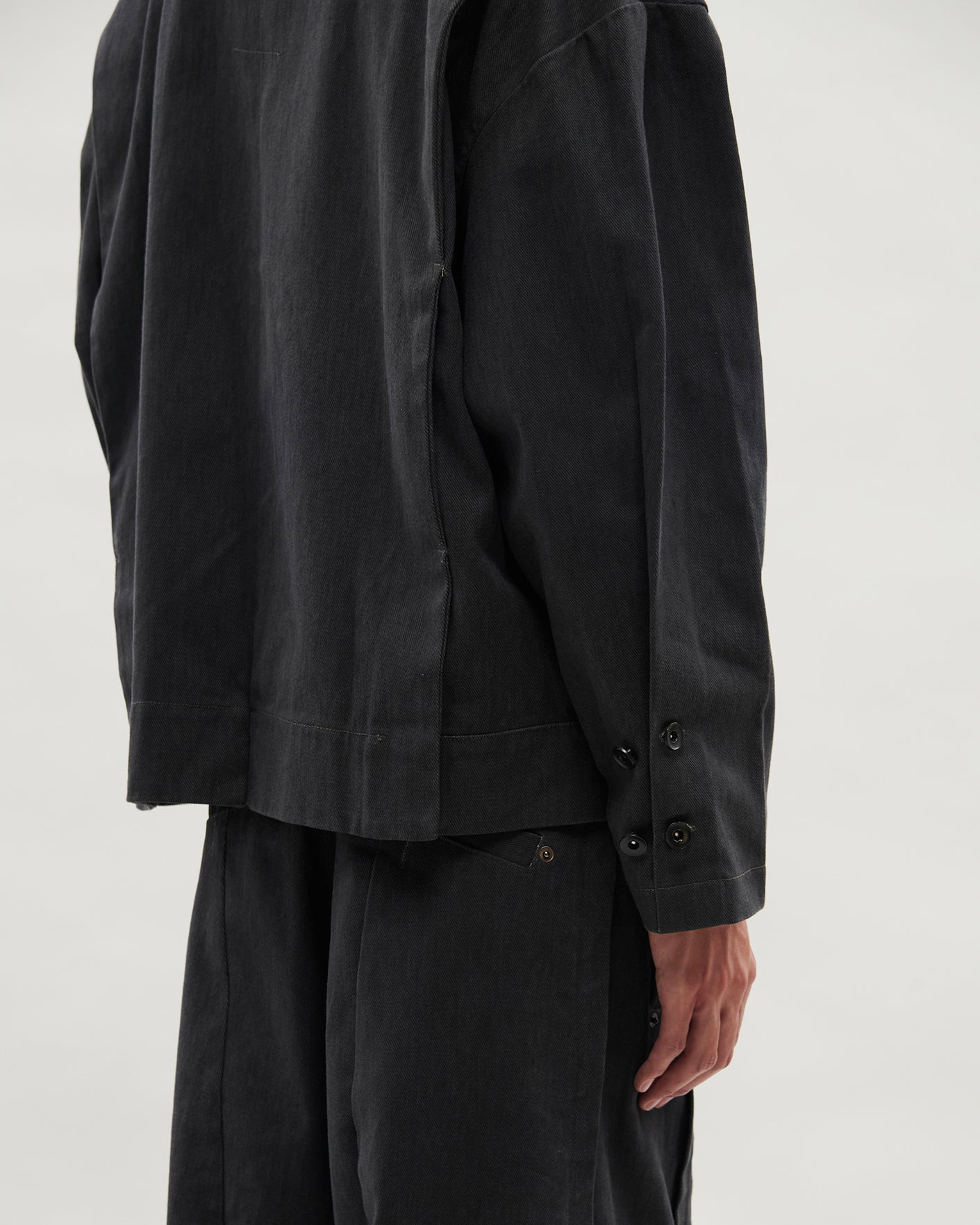 VACANT_ Denim Jacket (Black)