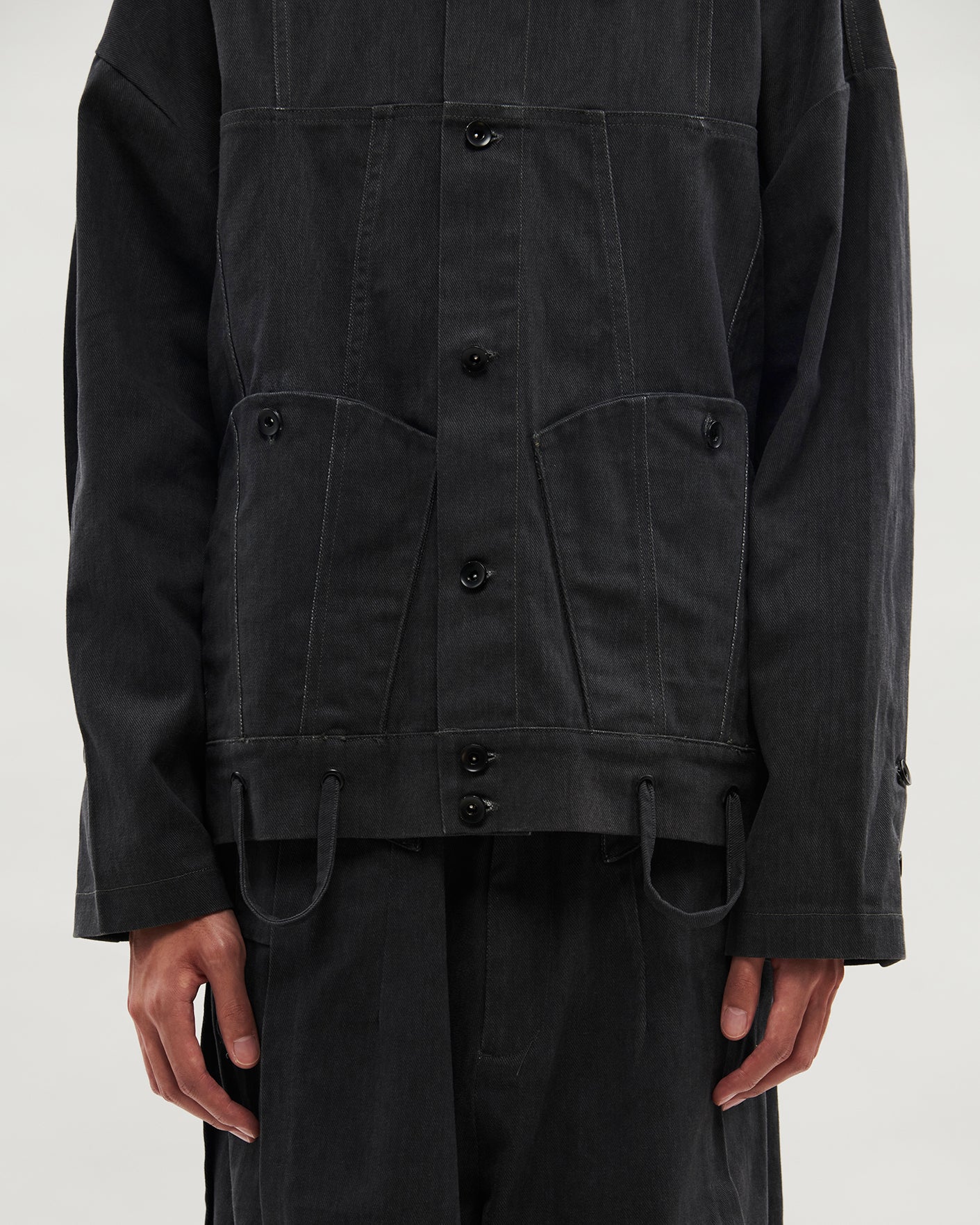 VACANT_ Denim Jacket (Black)