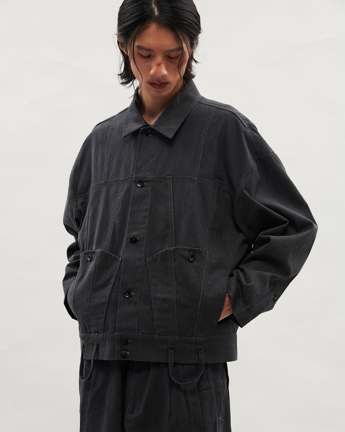 VACANT_ Denim Jacket (Black)