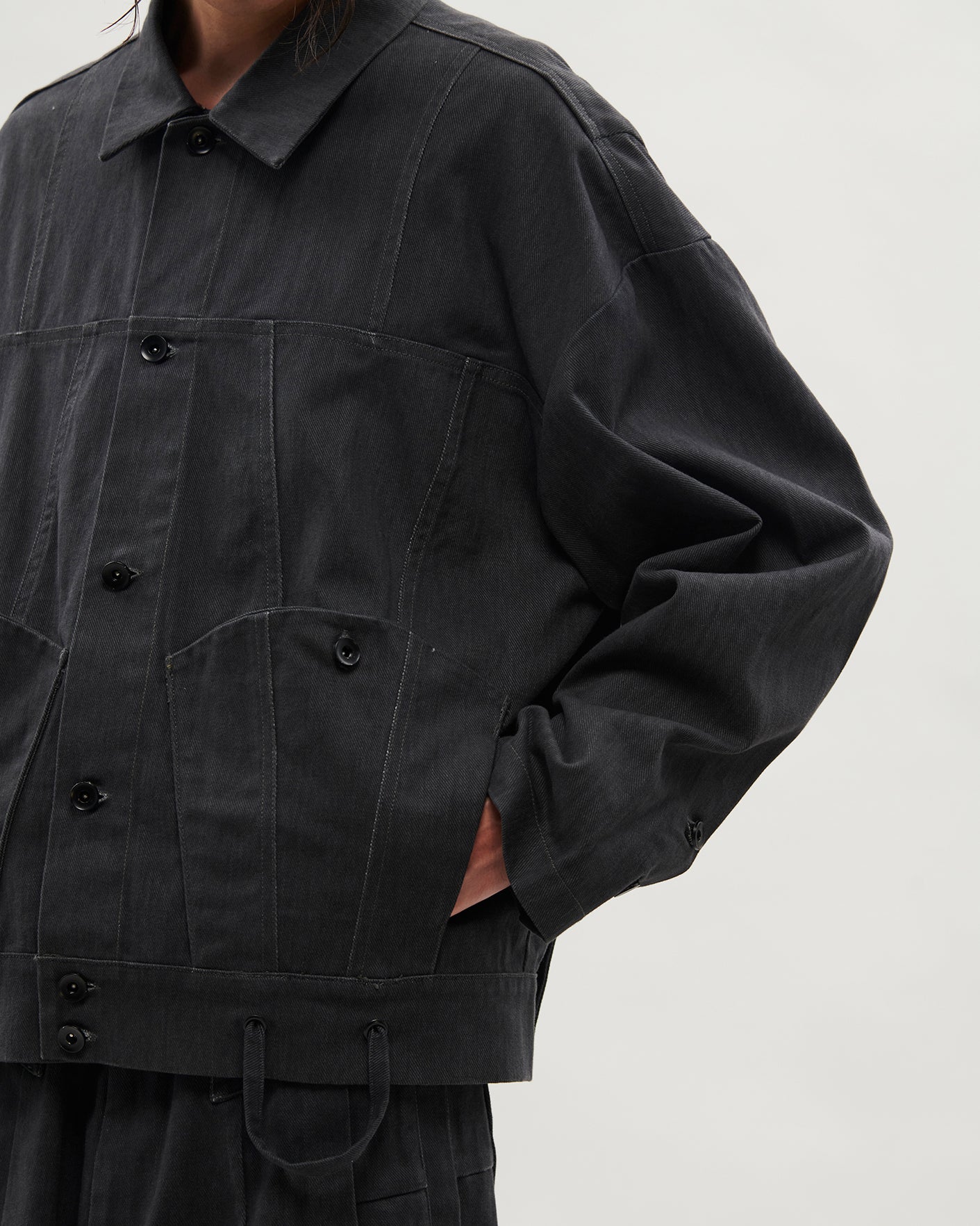 VACANT_ Denim Jacket (Black)