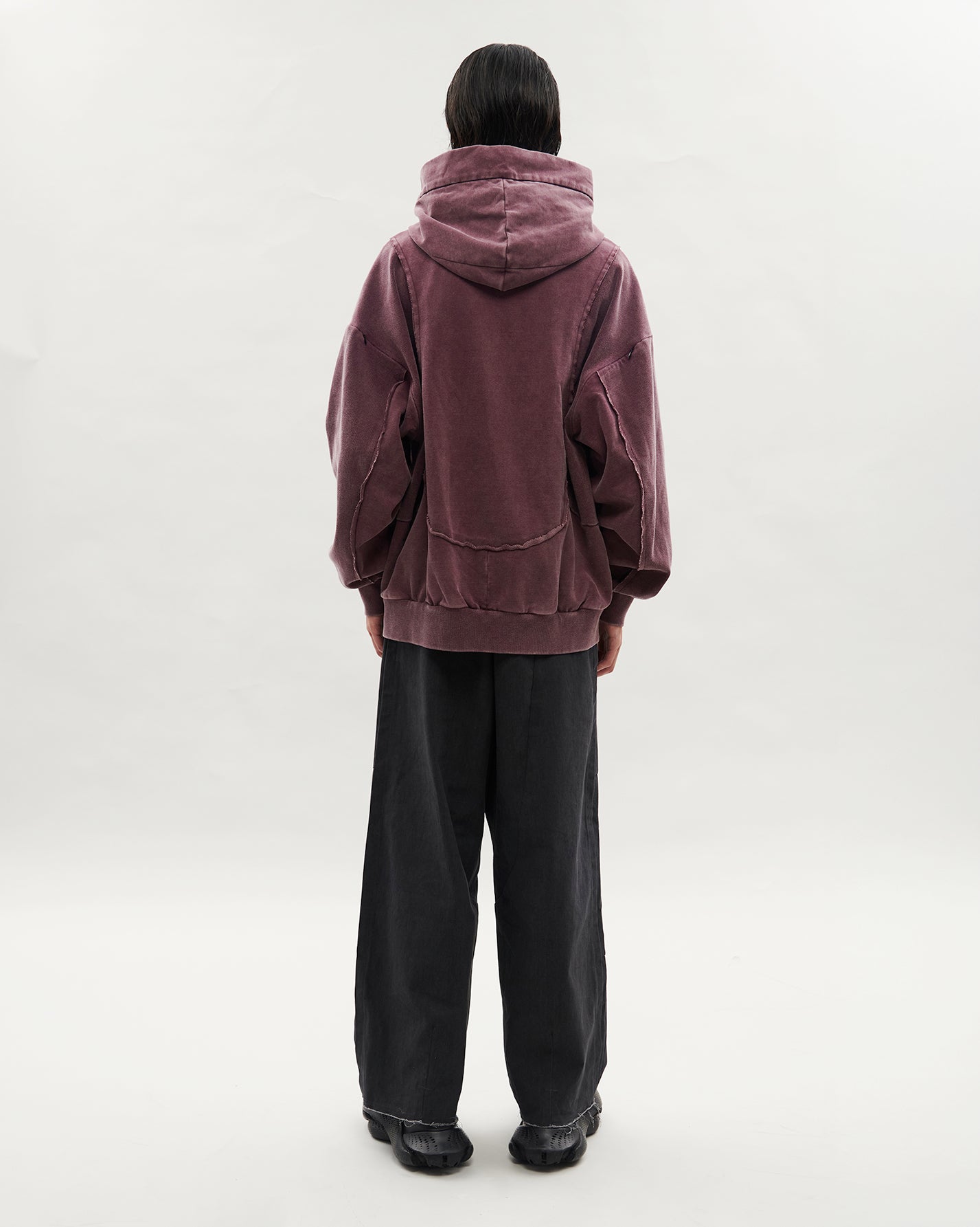VACANT_ Washed Parka (Burgundy)