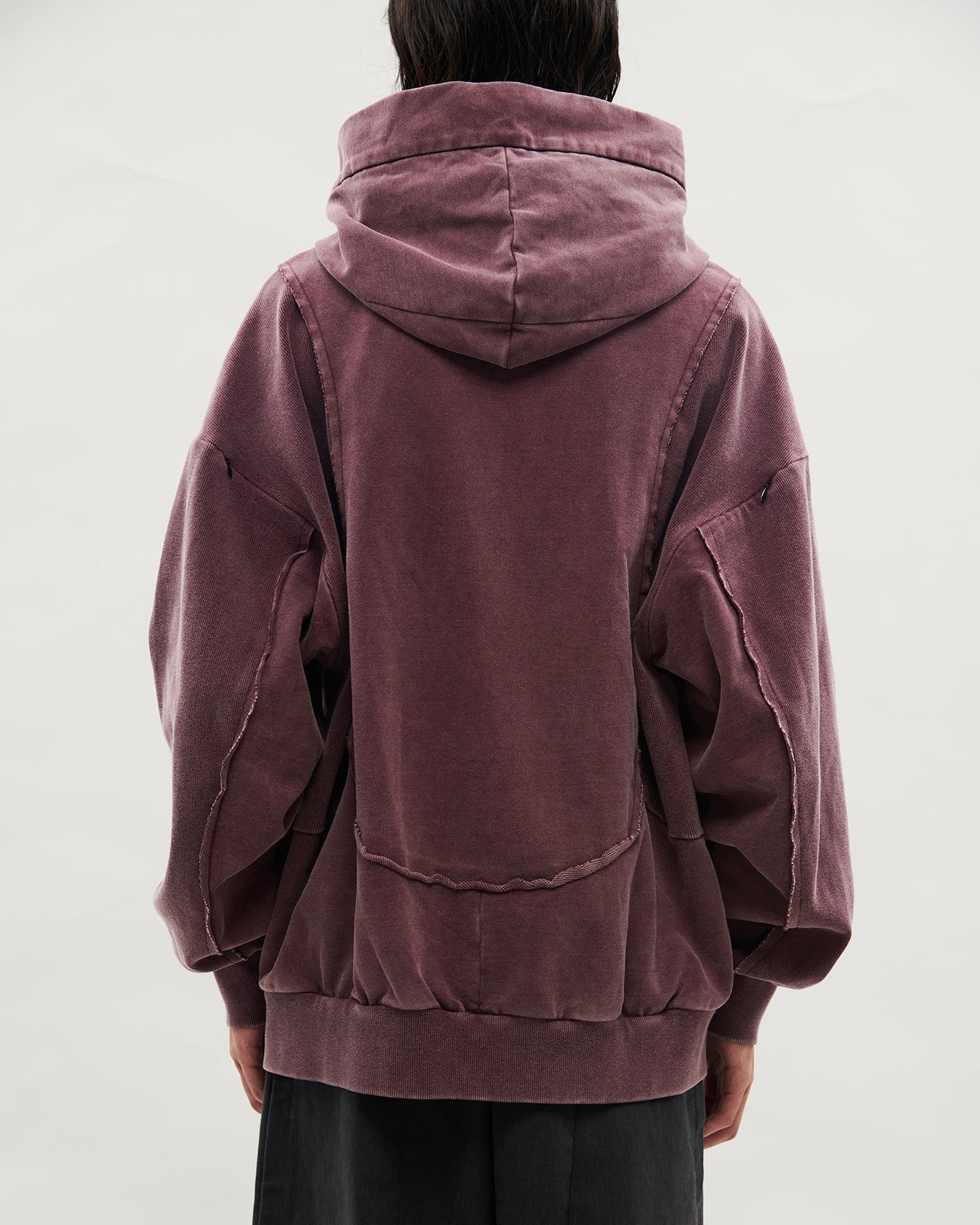 VACANT_ Washed Parka (Burgundy)