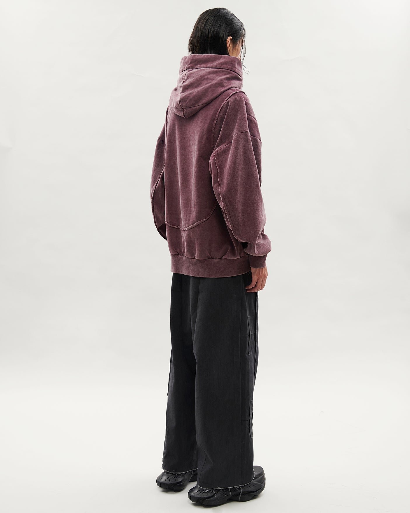 VACANT_ Washed Parka (Burgundy)