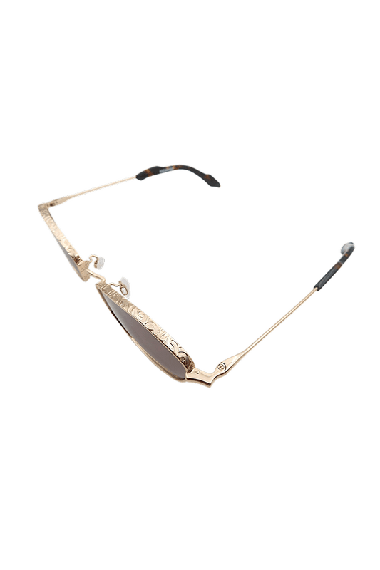 KOZABURO_Tri Zabu Glasses (Gold)