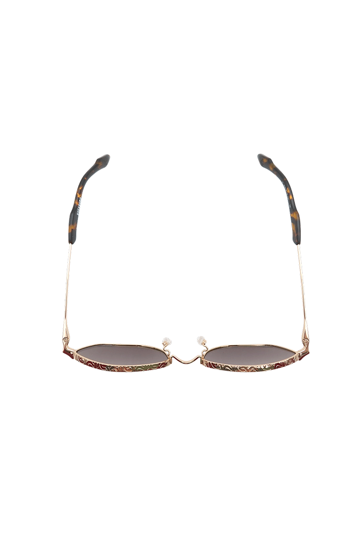 KOZABURO_Tri Zabu Glasses (Gold)