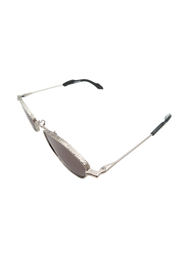 KOZABURO_Tri Zabu Glasses (Silver)
