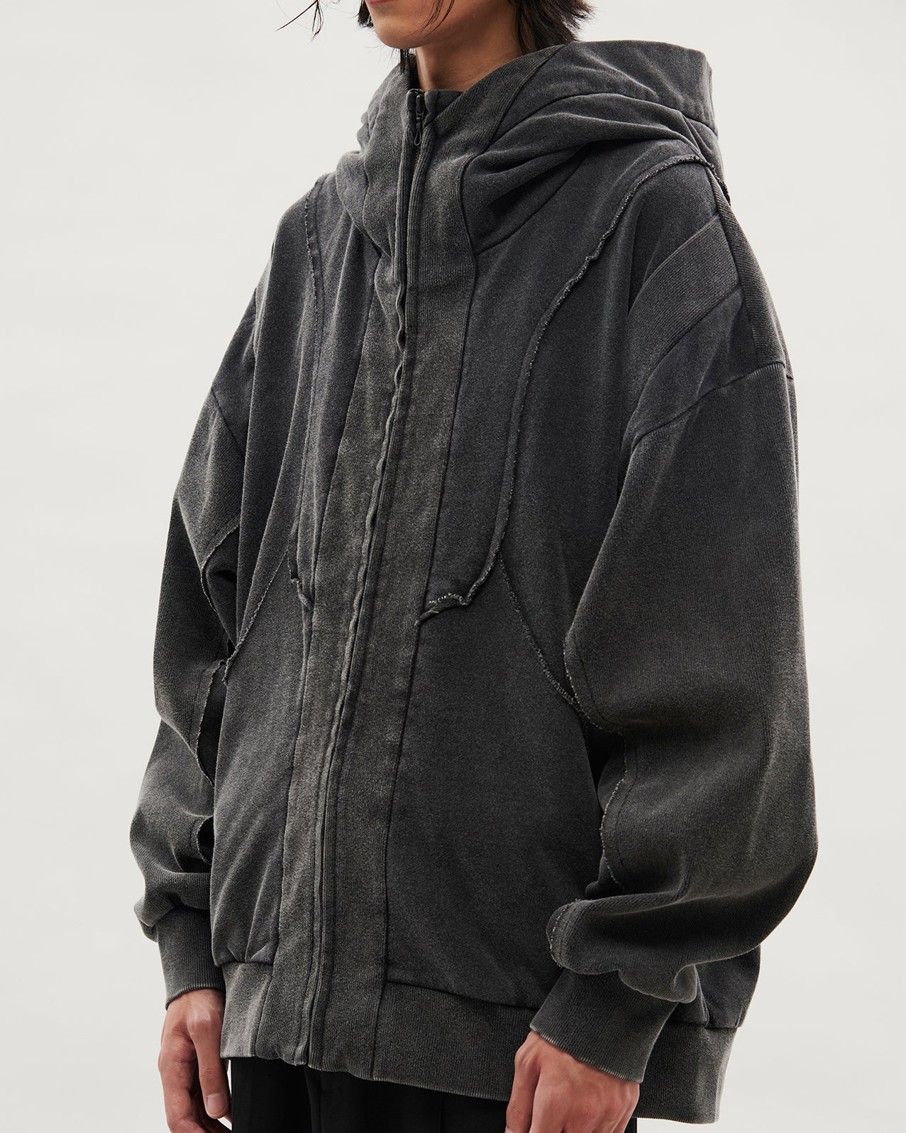VACANT_ Washed Parka (Black)