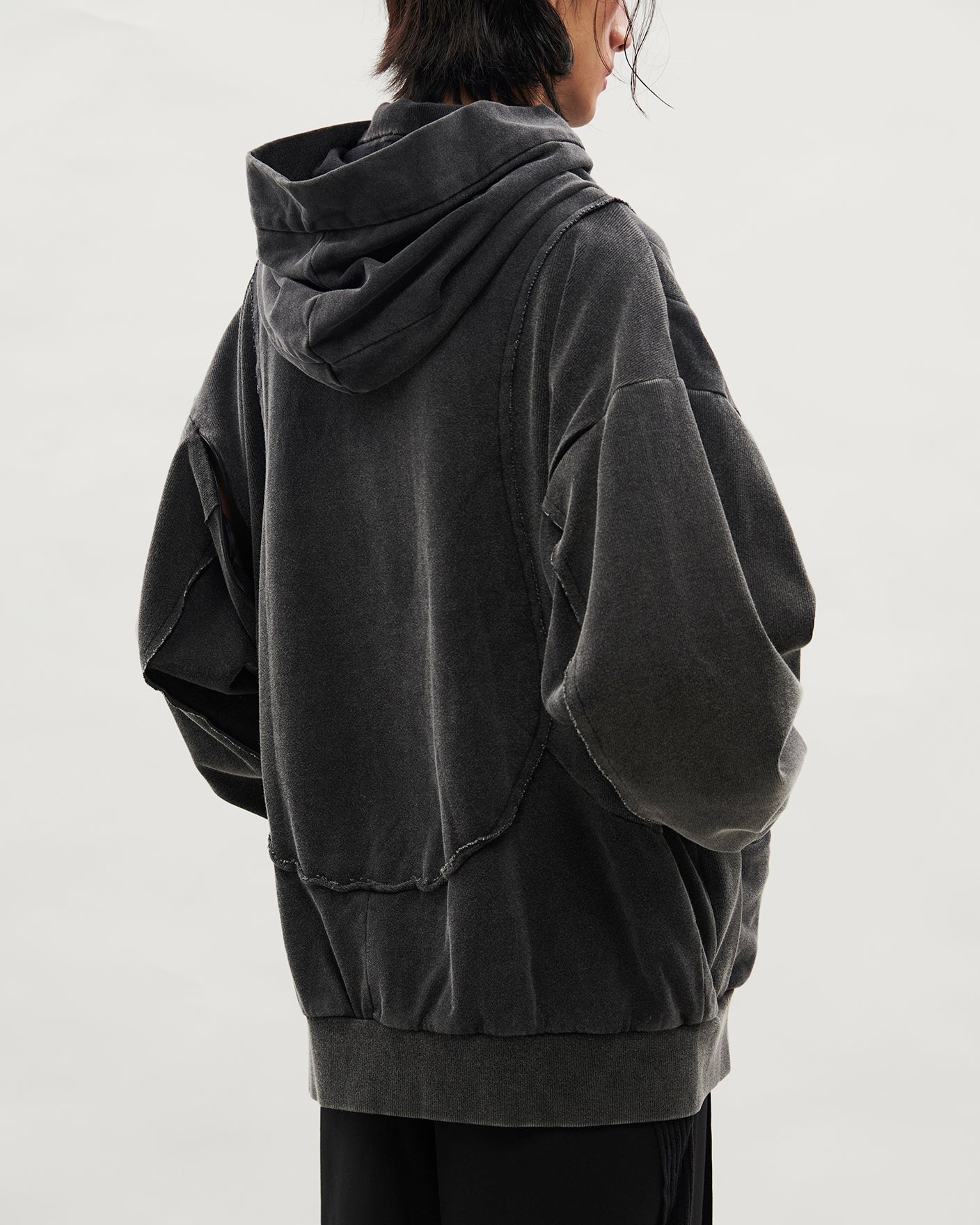 VACANT_ Washed Parka (Black)