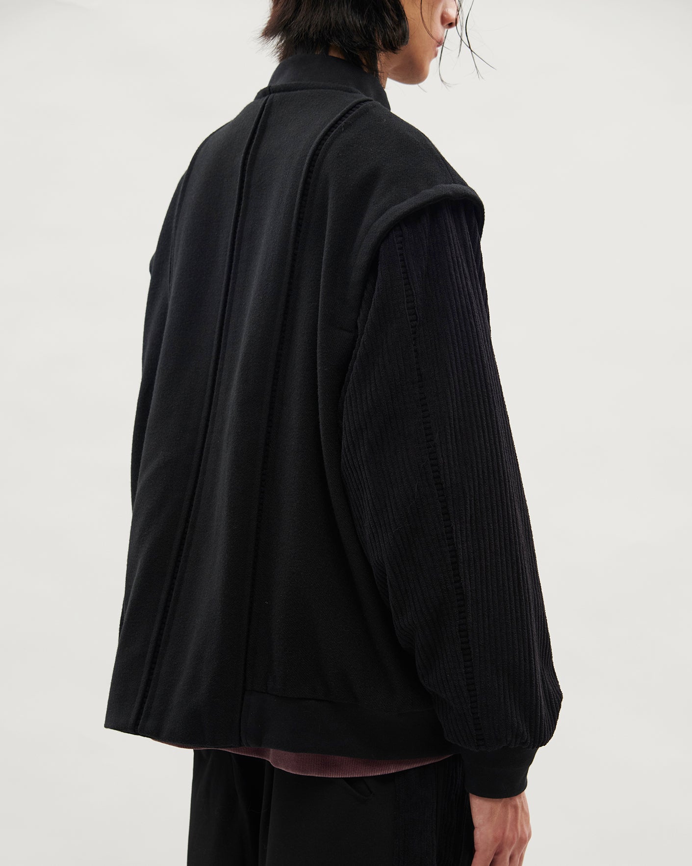 VACANT_Baseball Jacket (Black)