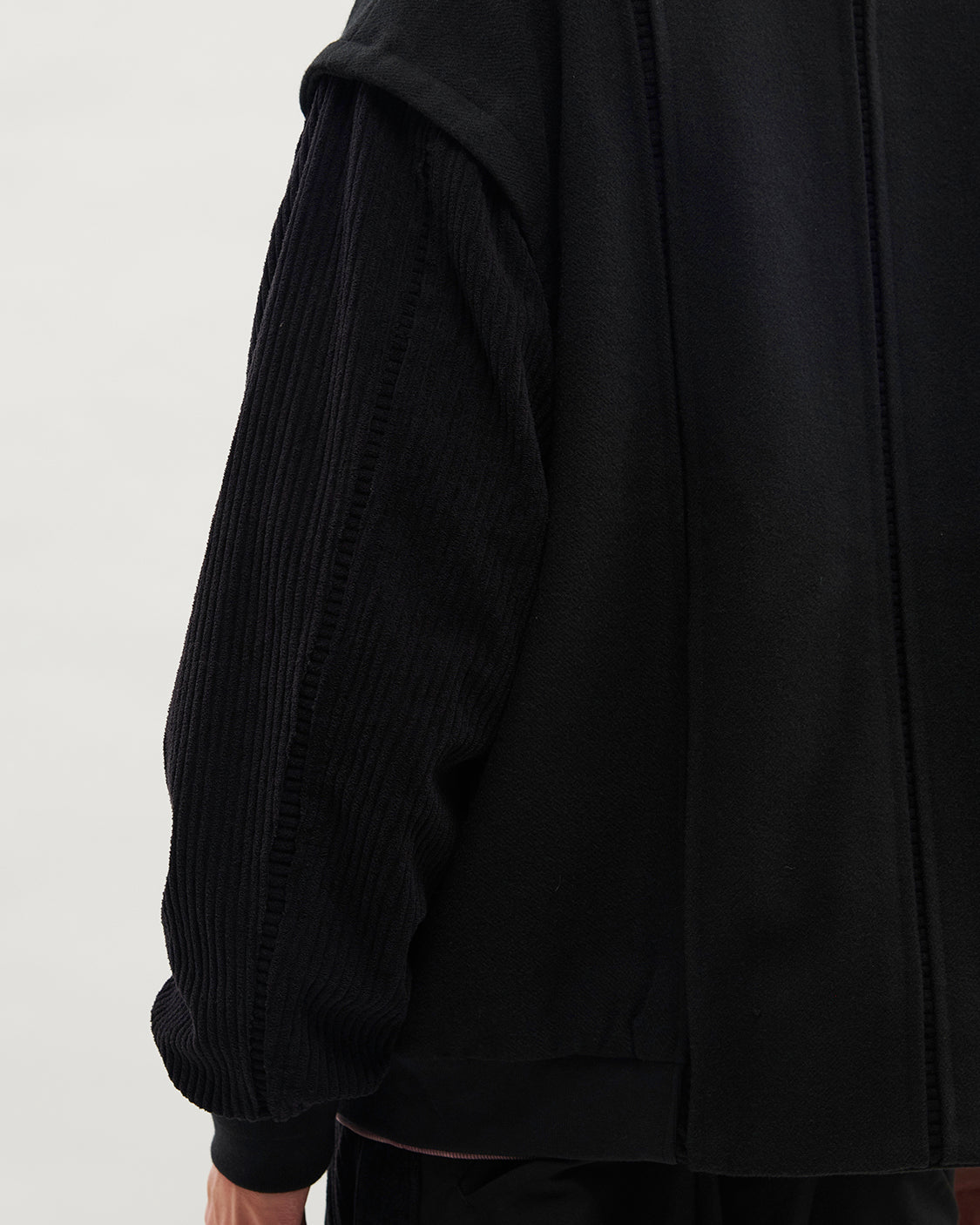 VACANT_Baseball Jacket (Black)