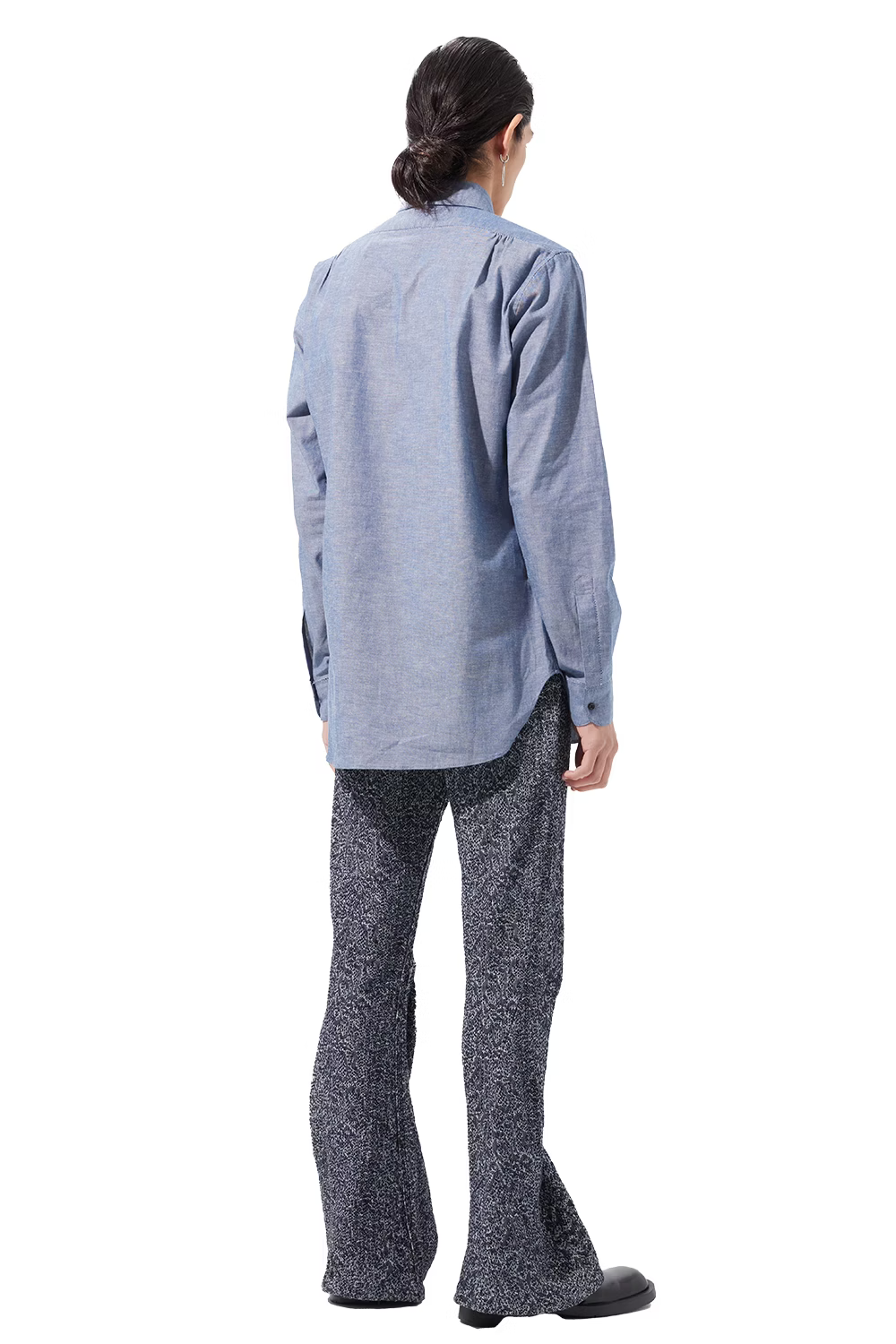 KOZABURO_GAP STITCH SHIRTS (Navy)