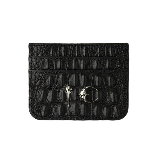 Thug Club_TC Crocodile Card Holder (Black)