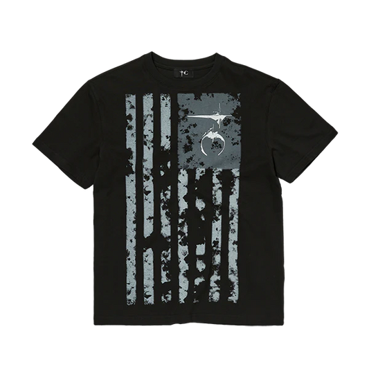 Thug Club_Vintage Old Glory T-Shirt (Black)
