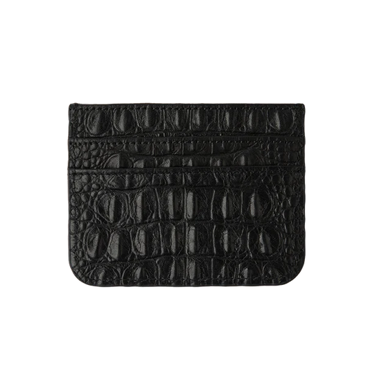 Thug Club_TC Crocodile Card Holder (Black)