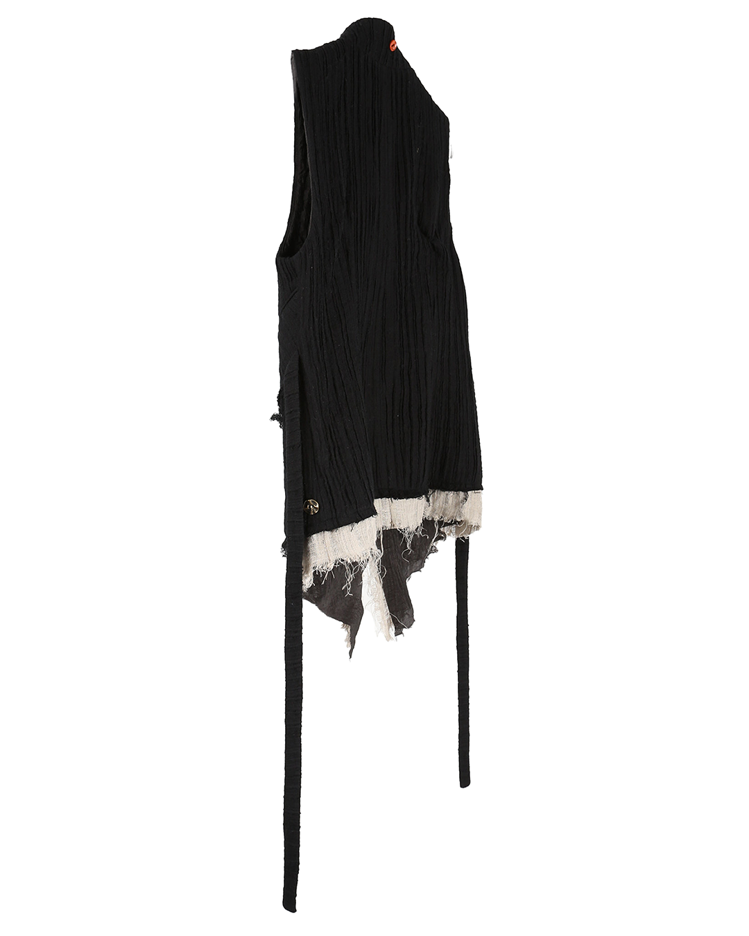 aenrmous_DREAMWEAVE VEST JACKET (Black)