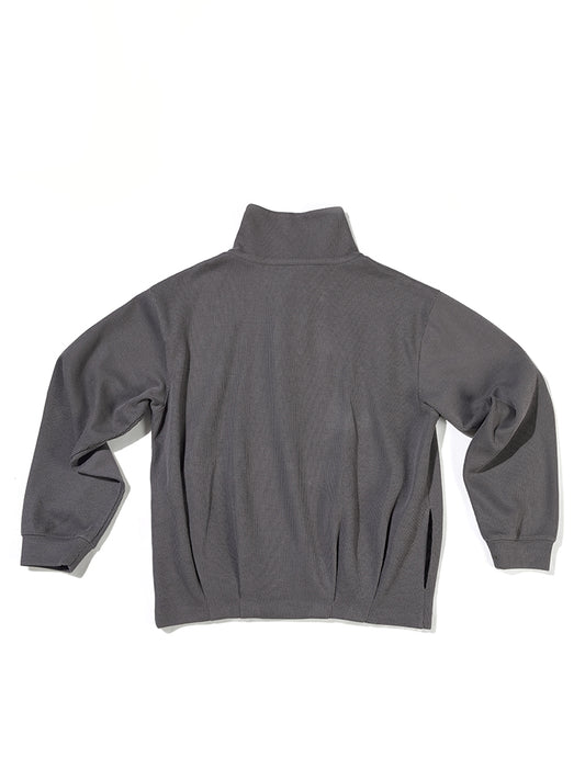 NOUVEAU PROJECT_PLEATED PULLOVER (Gray)