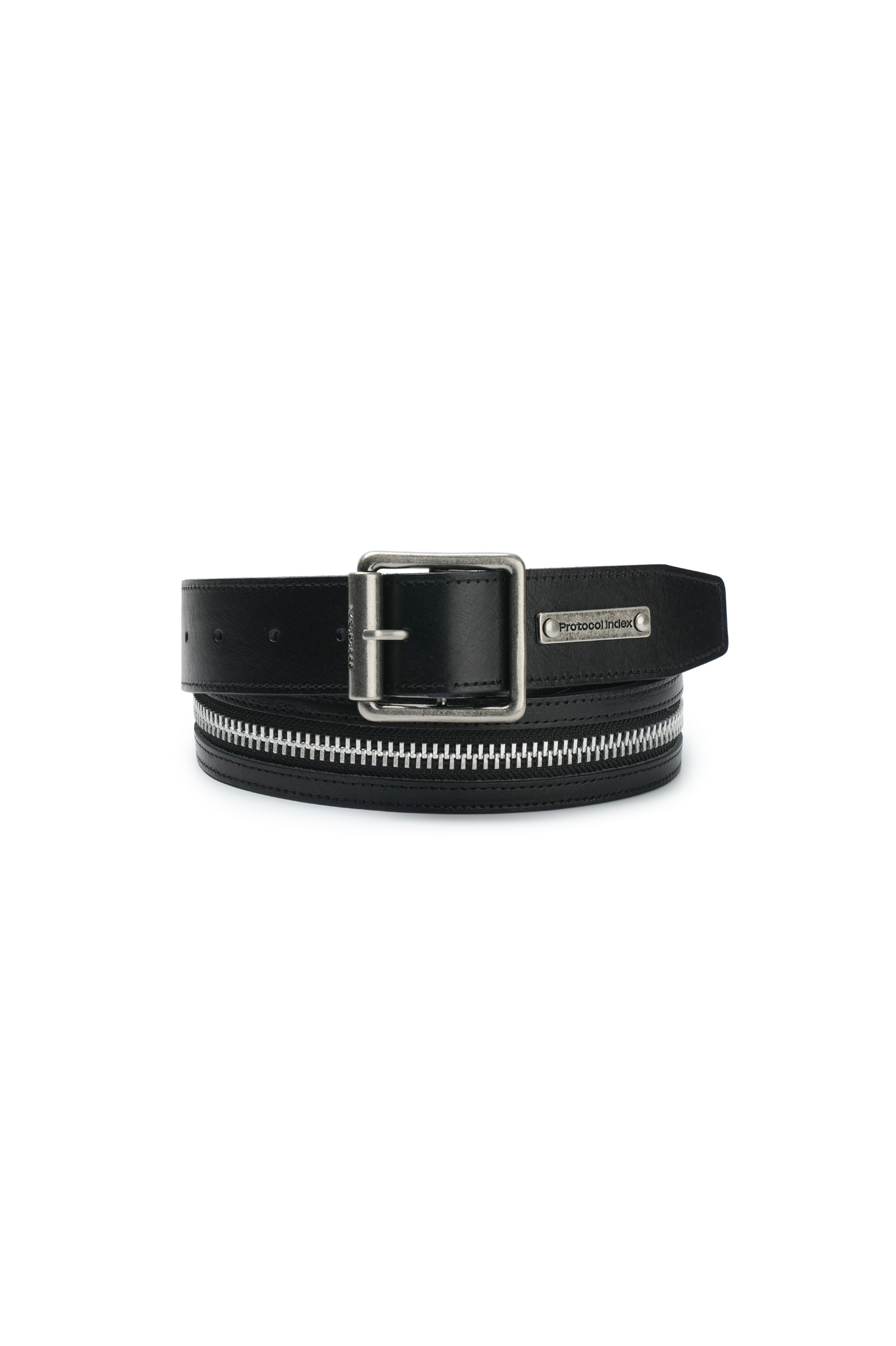 Protocol Index_Zipper Belts (Black)