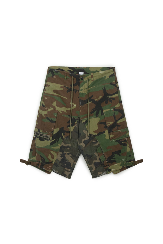 Protocol Index_Upside Down Cargo Shorts (Camo)