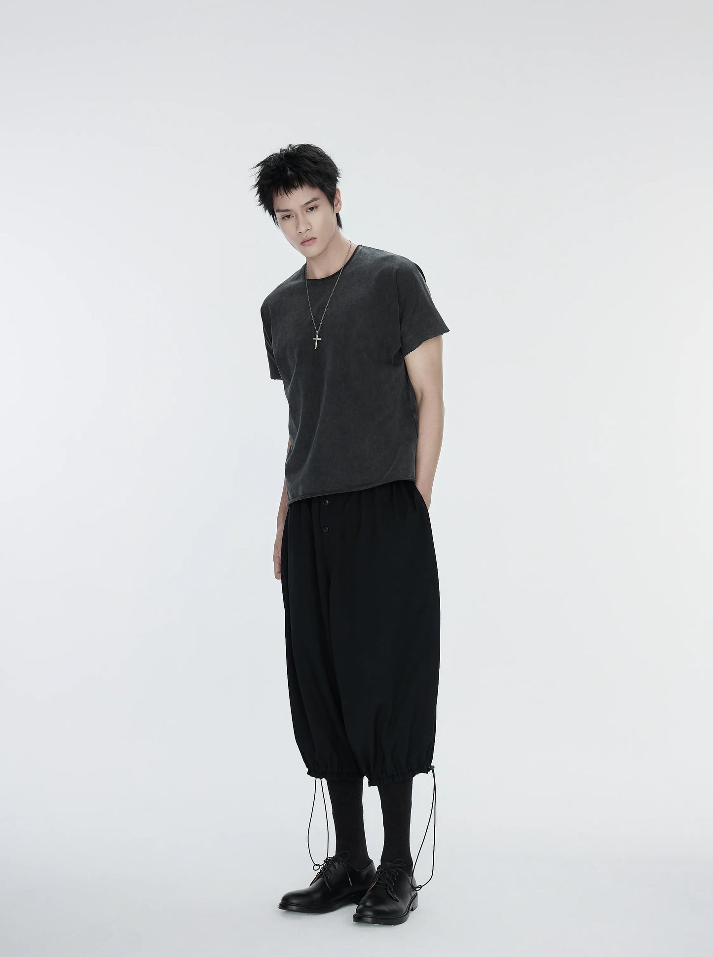 pip workspace_Raw Edge T-shirt (Grey)
