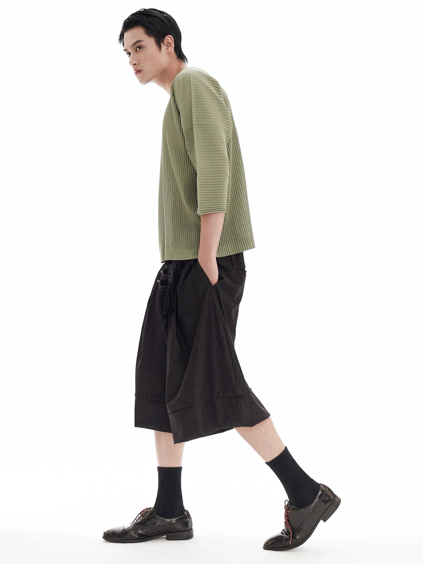 pip workspace_Corded Wide Short (Grey)