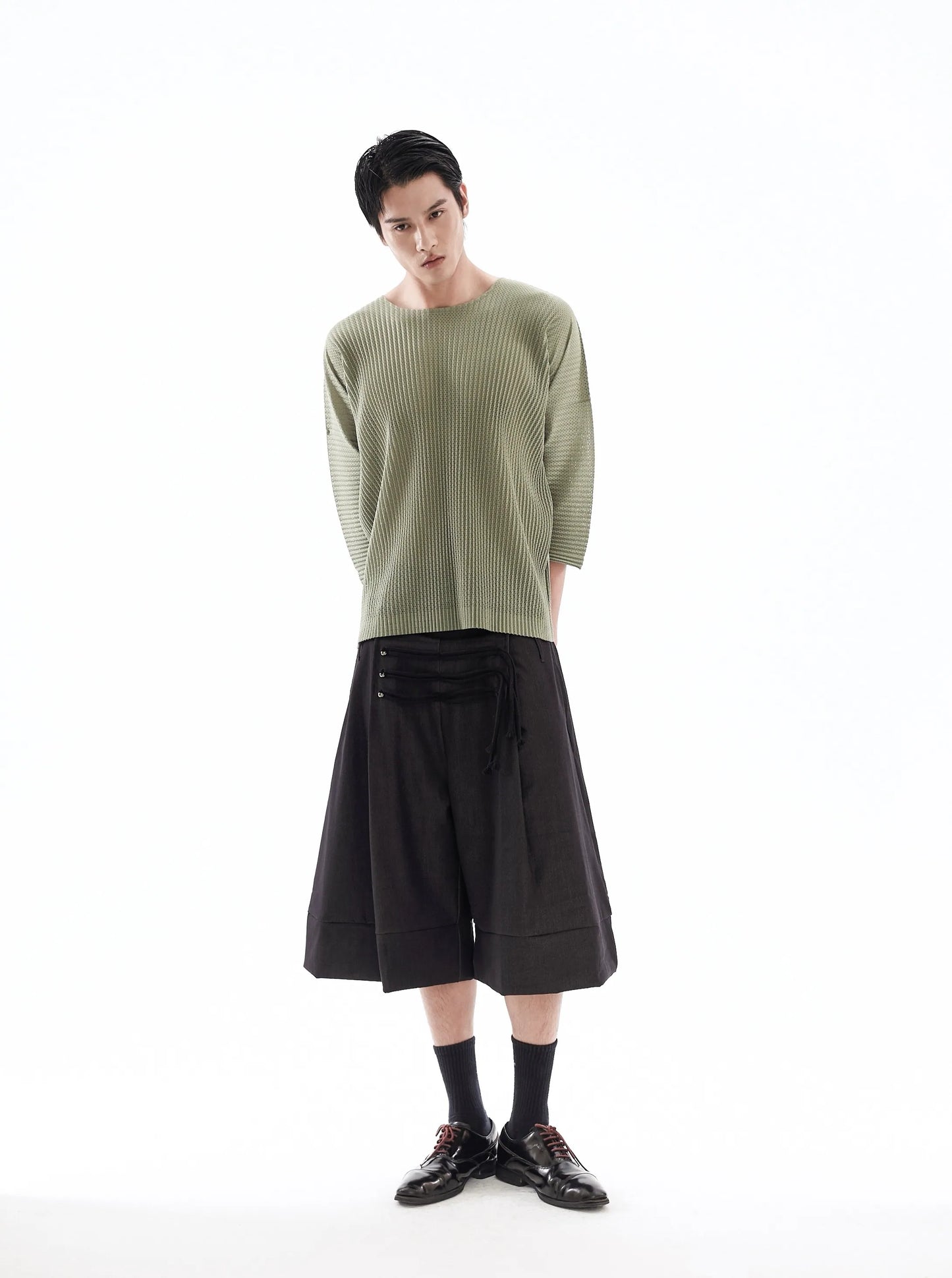 pip workspace_Corded Wide Short (Grey)