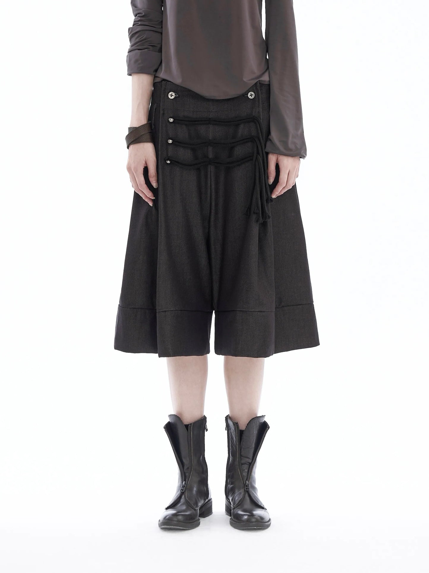 pip workspace_Corded Wide Short (Grey)